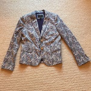 Liberty print Jcrew blazer